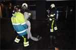 Oefening Autobrand  Newtonstraat Buitenpost